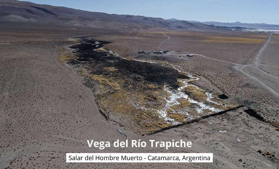Vega seca del Río Trapiche